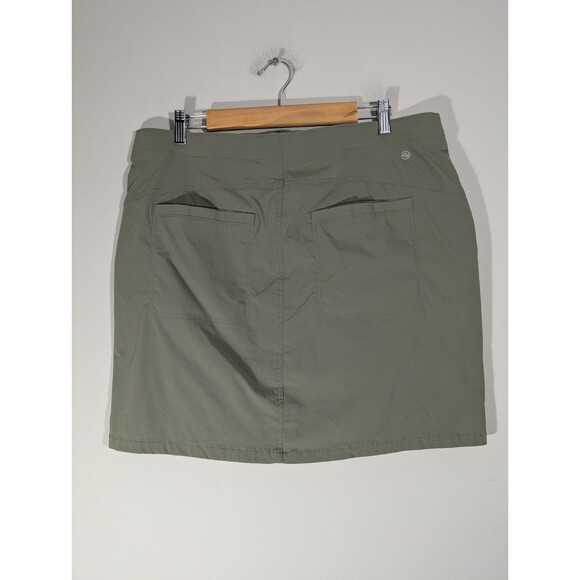 Eddie Bauer Womens Sage Performance Active Skort Sz 16 Outdoor Hiking Gorpcore - Picture 2 of 8